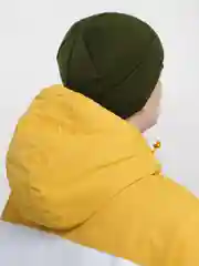 Шапка одинарной вязки, на флисе