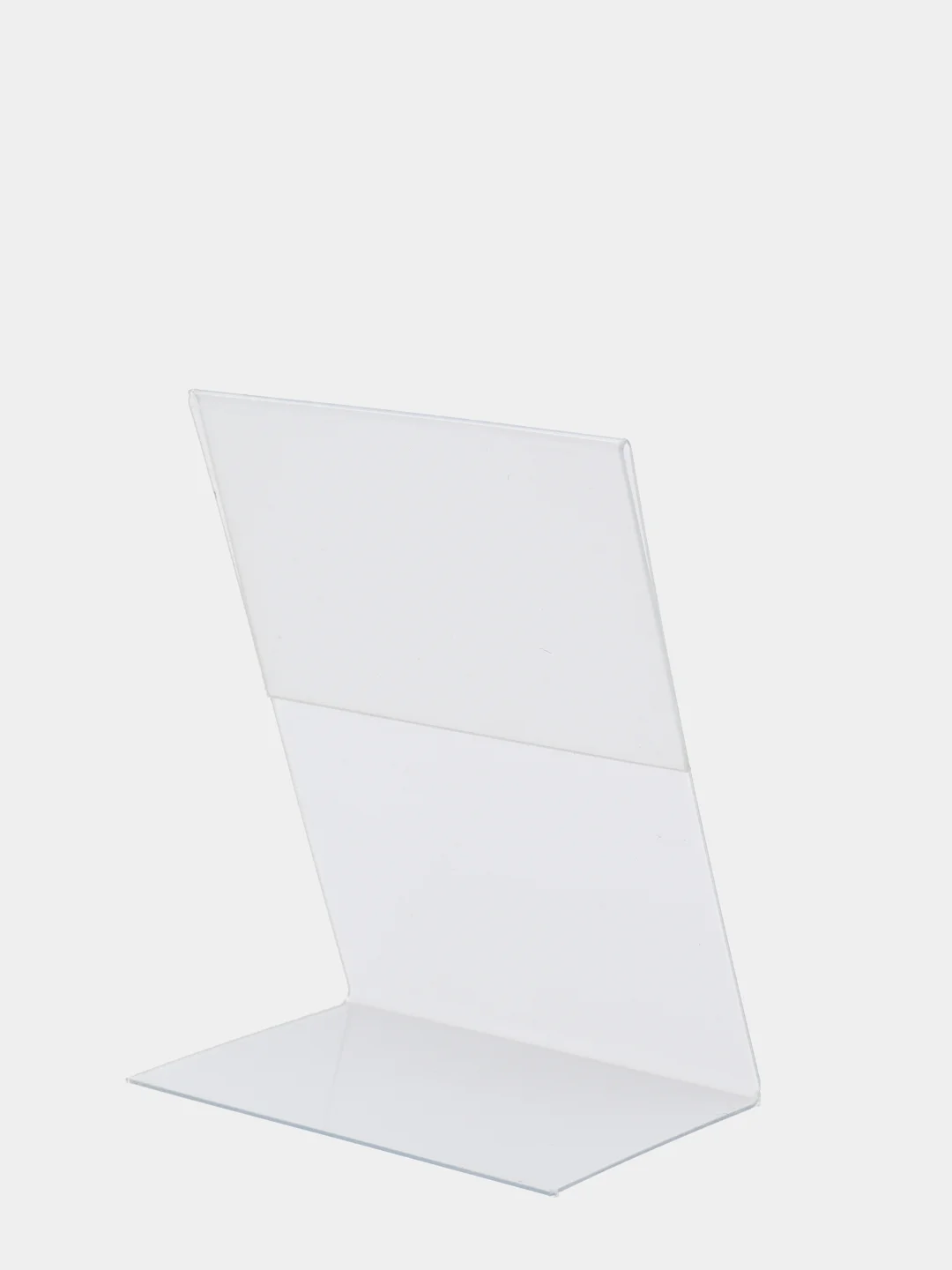Ценникодержатель L-образный малый, 60 x 80, вертикальный, 25 шт, Velar
