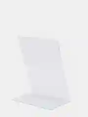 Ценникодержатель L-образный малый, 60 x 80, вертикальный, 25 шт, Velar