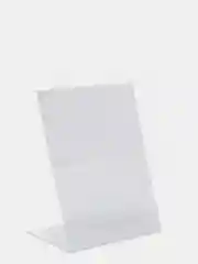 Ценникодержатель L-образный малый, 60 x 80, вертикальный, 25 шт, Velar