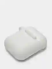 Белый чехол для беспроводных наушников - бокса Airpods