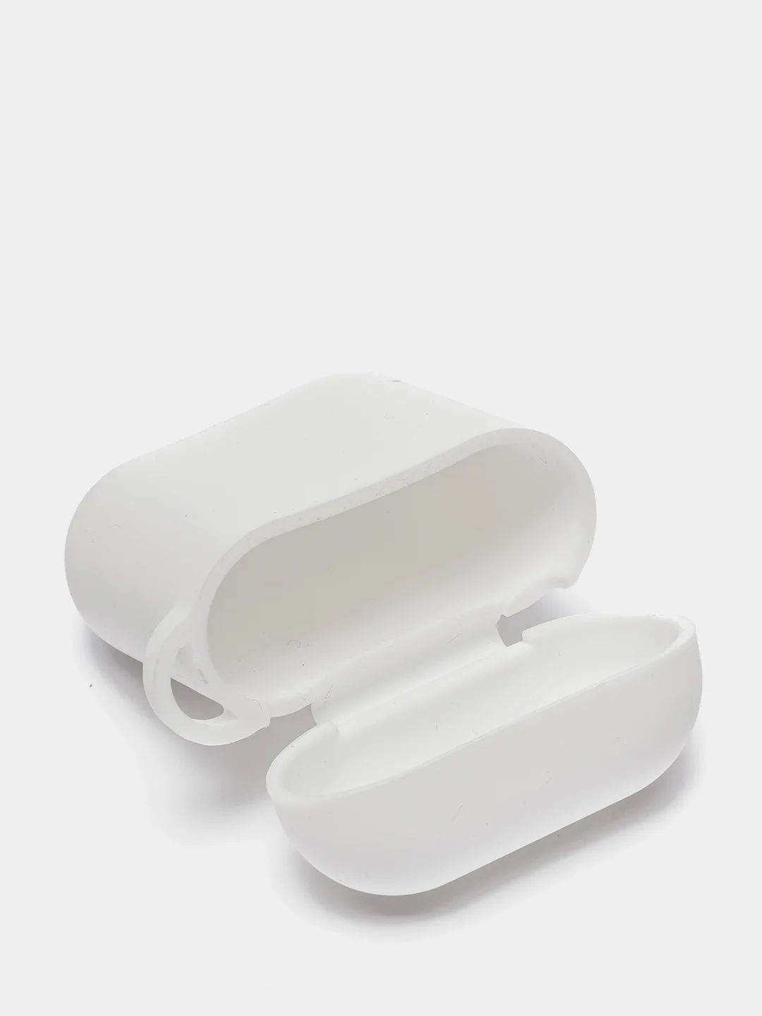 Белый чехол для беспроводных наушников - бокса Airpods