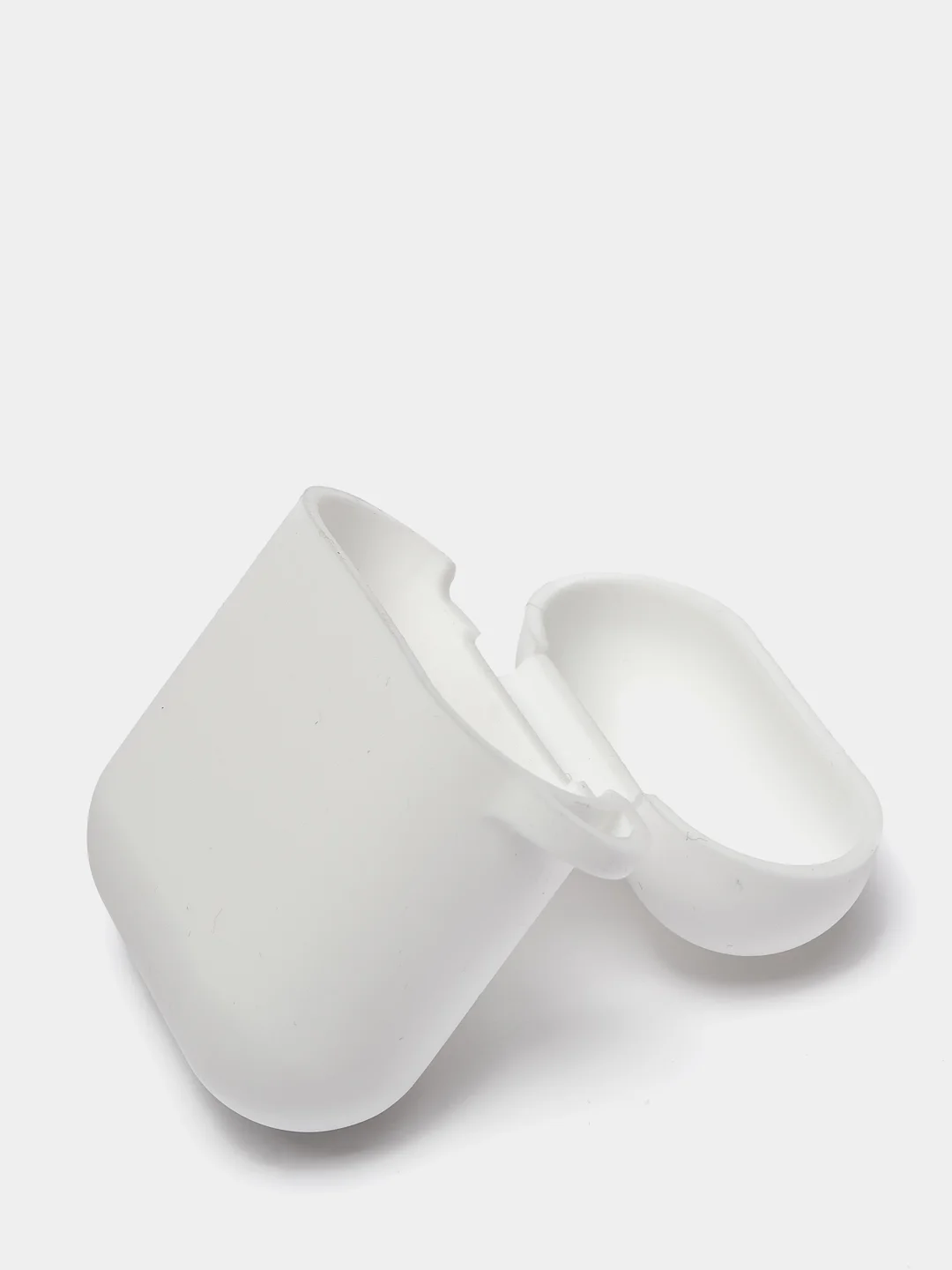 Белый чехол для беспроводных наушников - бокса Airpods