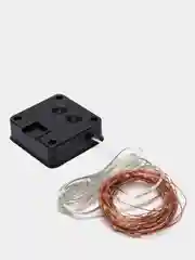 Желтый гирлянда LED на солнечных батареях, 100LED,  200LED,  300LED