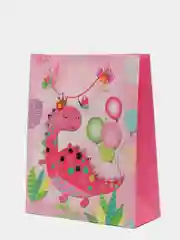 Конфетный подарочный пакет бумажный с глиттером 26*32*10см
