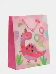 Конфетный подарочный пакет бумажный с глиттером 26*32*10см