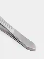Серебряный пинцет прямой узкий
