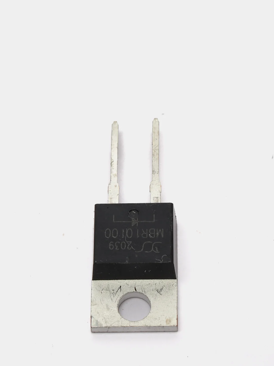2 штуки Диод MBR10100 (10A 100V) TO-220AC 2 вывода (YANGJIE)