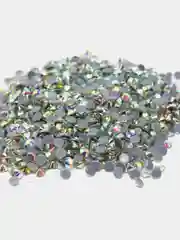Стразы Имитация Сваровски Crystal AB термо клеевые горячей фиксации стекло