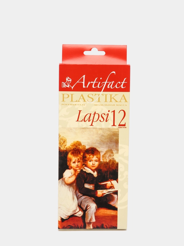 Пластика - полимерная глина набор LAPSI 12 классических цветов 240г
