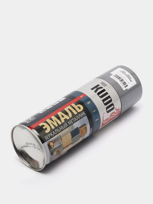 Эмаль универсальная зеркальный металлик MIRROR FINISH KUDO