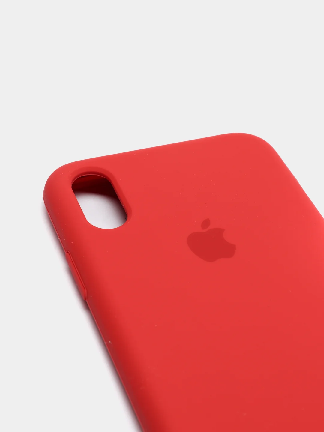 Красный силиконовый чехол для Айфон 6/6s, 7/8, 7+/8+, X/Xs, Xr, 11, 11Pro, 11ProMax