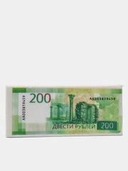 Ластик ArtSpace "Рубль", прямоугольный, термопластичная резина, ассорти, 68*30*7мм