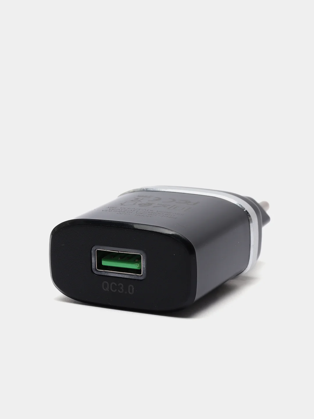 Черный сетевое зарядное устройство HOCO C12Q, QC3.0, до 3A, 18W