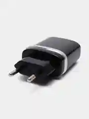 Черный сетевое зарядное устройство HOCO C12Q, QC3.0, до 3A, 18W