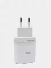 Белый сетевое зарядное устройство HOCO C12Q, QC3.0, до 3A, 18W
