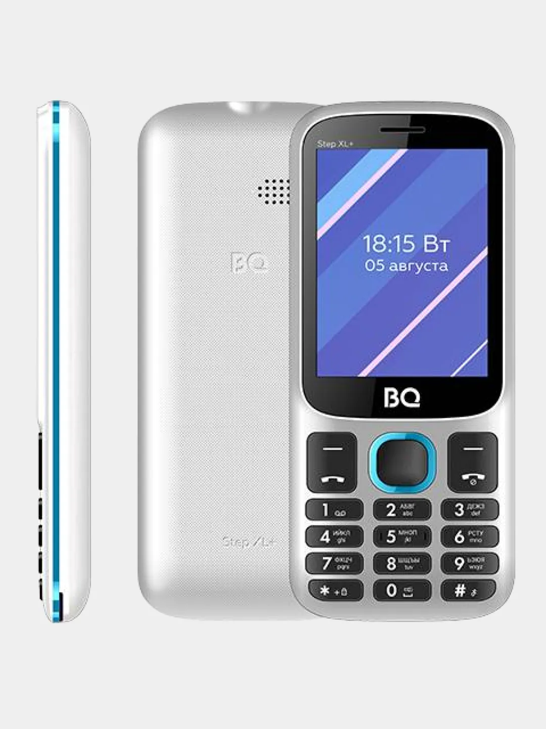 Кнопочный телефон BQ 2820 Step XL+, без камеры, 1000 мАч купить по цене  1499 ₽ в интернет-магазине Магнит Маркет