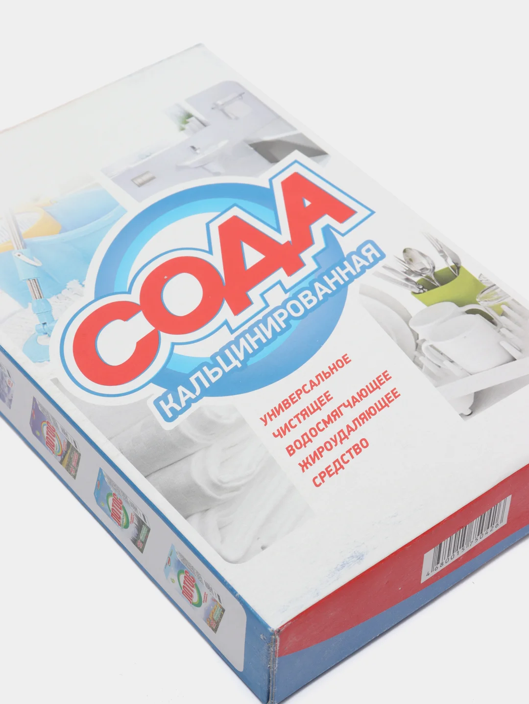 Сода кальцинированная 600 грамм, 1 шт