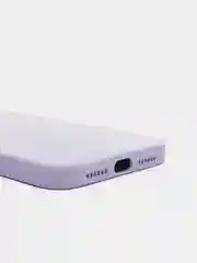 Лавандовый чехол для iPhone XR, силиконовый, со стеклянной панелью