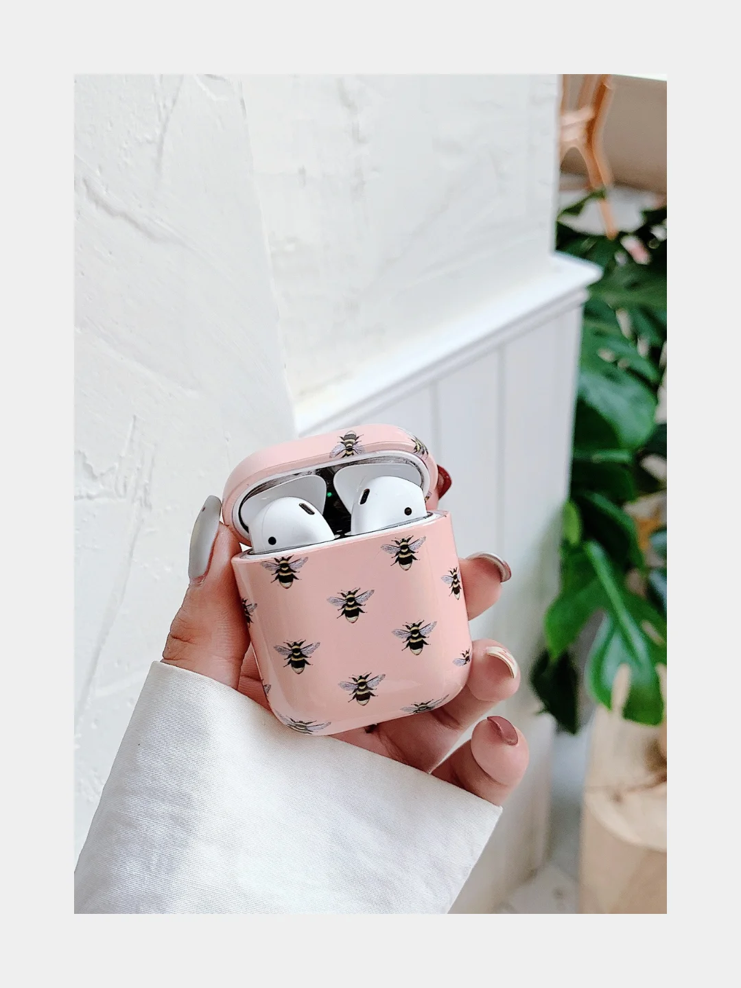 Розовый чехол для наушников AirPods, AirPods Pro