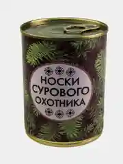 Коричневый носки в жестяной банке, мужские, 20 видов
