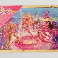 Игра-пазл из дерева Barbie