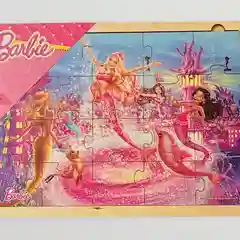 Игра-пазл из дерева Barbie