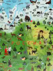 Интерактивная карта мира 40 х 60 см, интерактивная карта ассорти