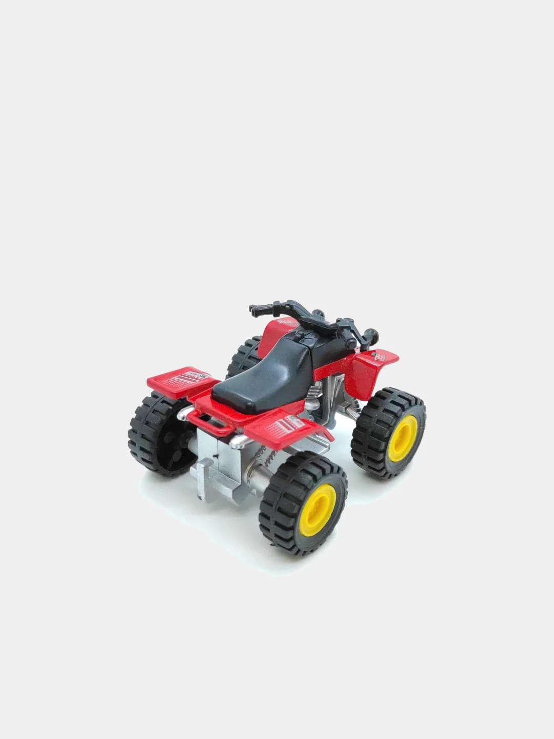 Красный игрушка "Авто" "Квадрацикл", пластик, инерционный