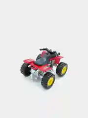 Красный игрушка "Авто" "Квадрацикл", пластик, инерционный