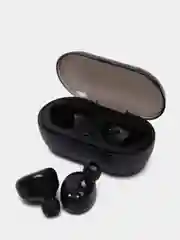 Черный беспроводные наушники с Bluetooth 5.0