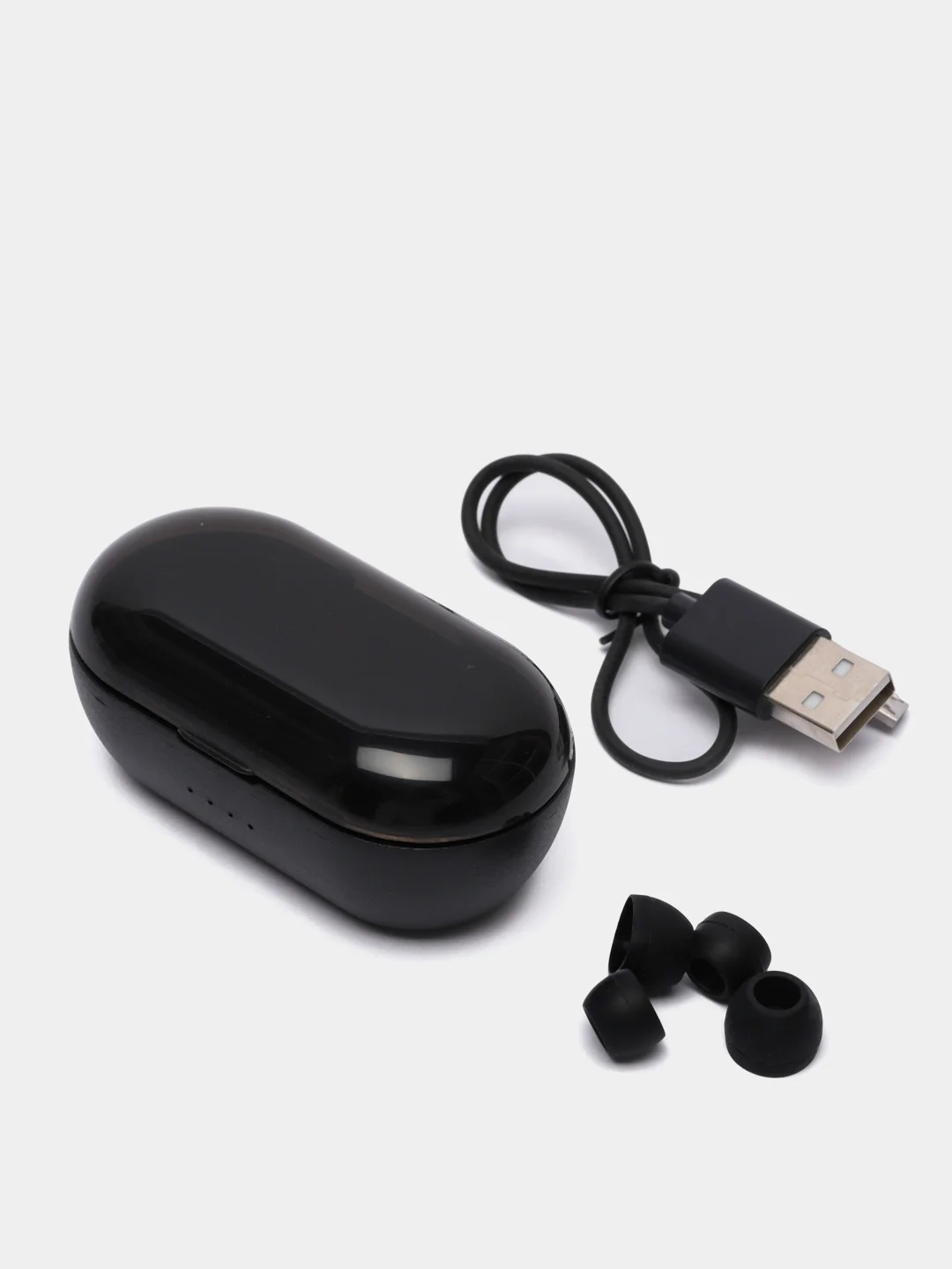 Черный беспроводные наушники с Bluetooth 5.0