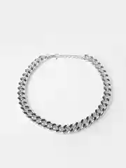 Серебряный колье на шею
