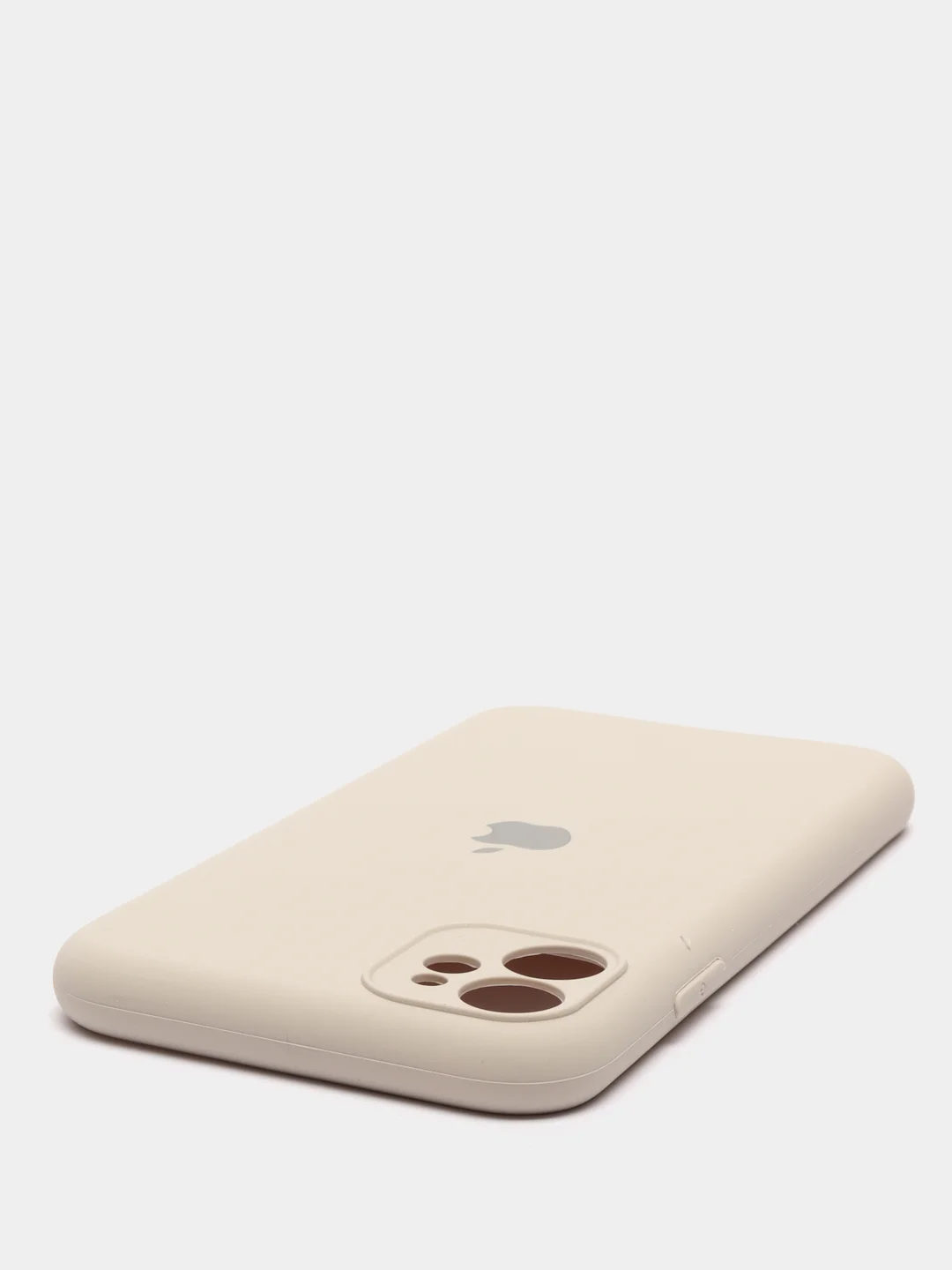 Серый чехол Silicone Case для iPhone 11 / 12 Mini / 12 / 12 Pro / 12 Pro Max