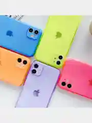 Чехол для iPhone 11, 12, 7/8 Неоновый