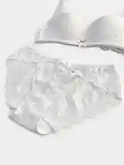 Комплект нижнего белья женский, кружевной
