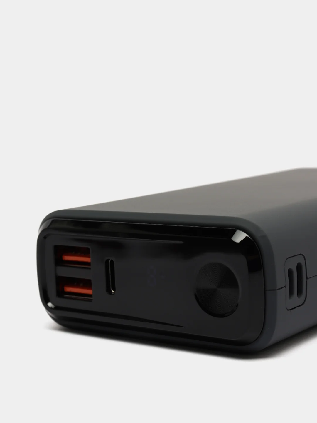 Серый внешний аккумулятор OLMIO QS-30 с быстрой зарядкой, 30000mAh, 20W