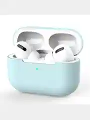 Голубой чехол для Airpods Pro МоноЛайт