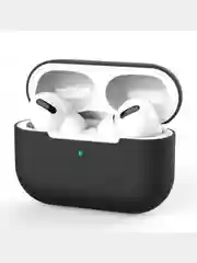 Черный чехол для Airpods Pro МоноЛайт