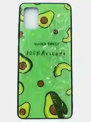 Мятный чехол для Samsung A71, A51, A50, A21S, A11/M11, в ромбик