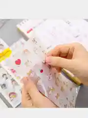 Алый стикеры 6 шт наклейки