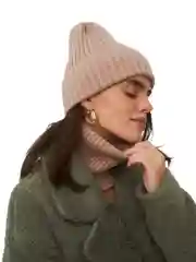 Медный комплект шапка и снуд