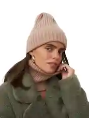 Медный комплект шапка и снуд