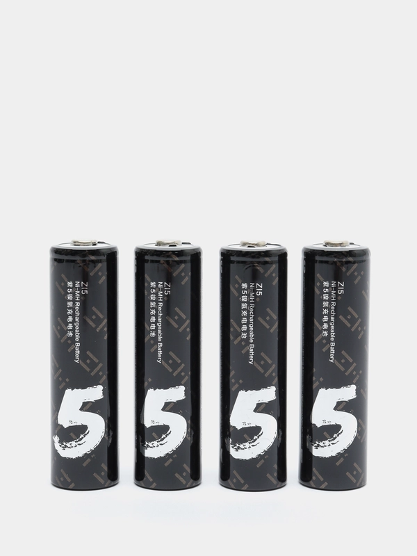 Аккумулятор Ni-MH Xiaomi ZMI типа AA 1800 mAh (уп.4 шт) (AA 512) тех. пак. черный