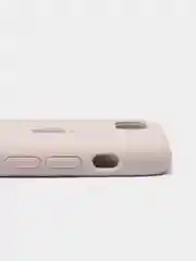Бежевый меланж чехол Silicon Case для iPhone 7/8
