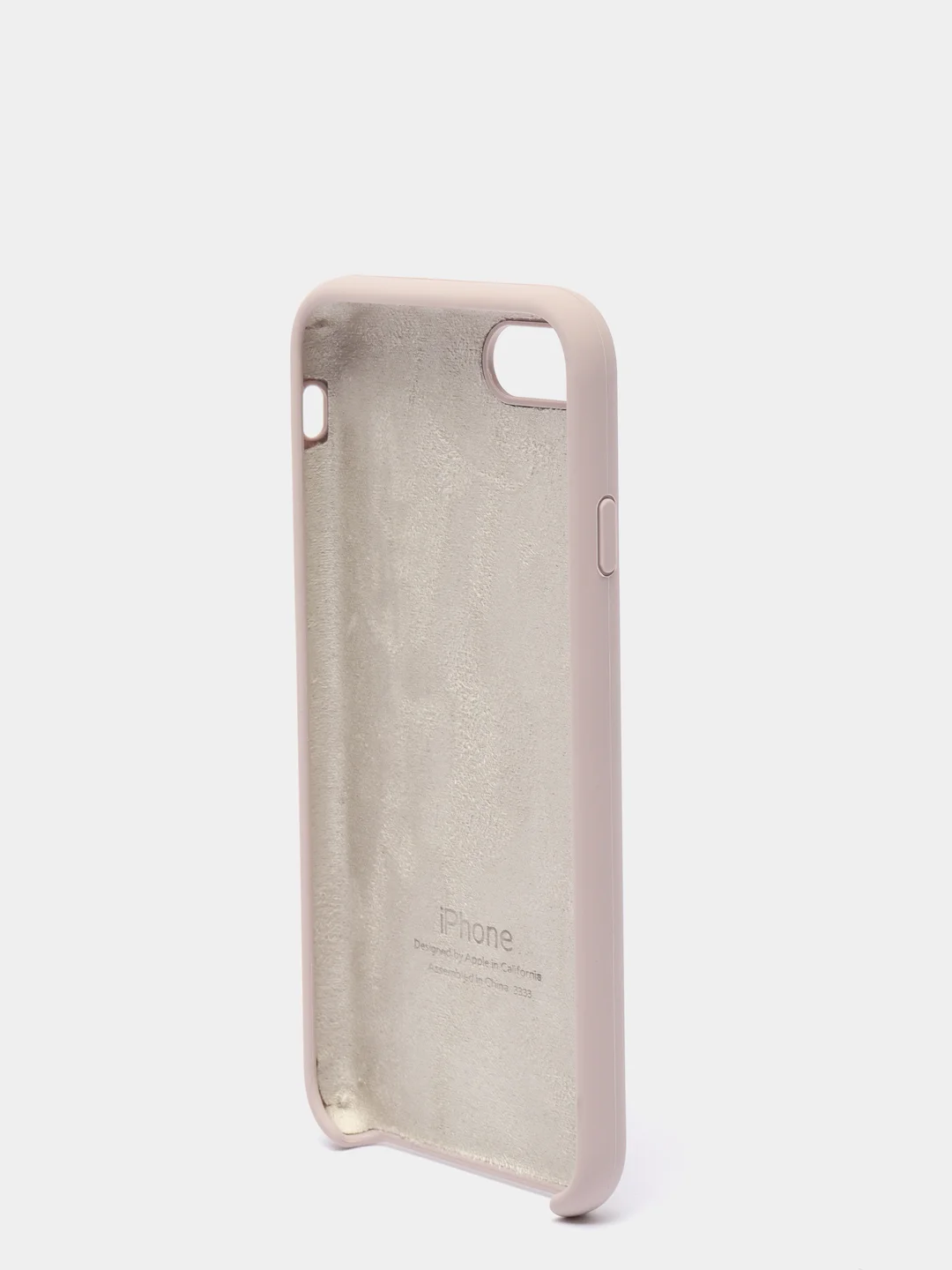 Бежевый меланж чехол Silicon Case для iPhone 7/8