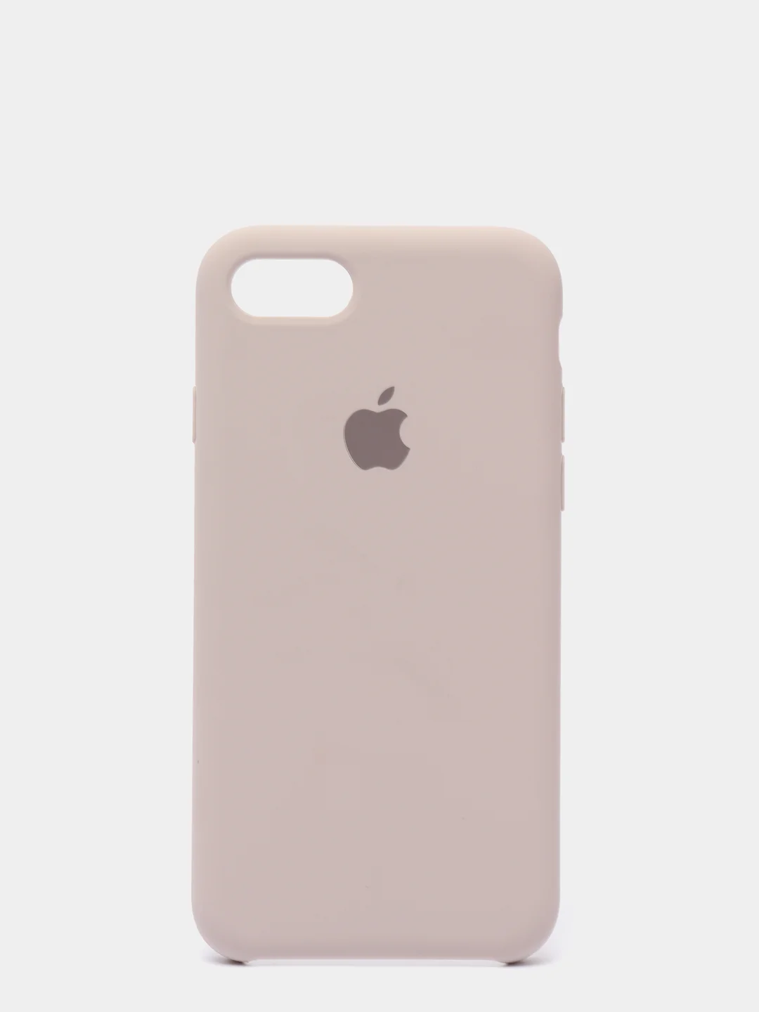 Бежевый меланж чехол Silicon Case для iPhone 7/8