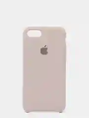 Бежевый меланж чехол Silicon Case для iPhone 7/8