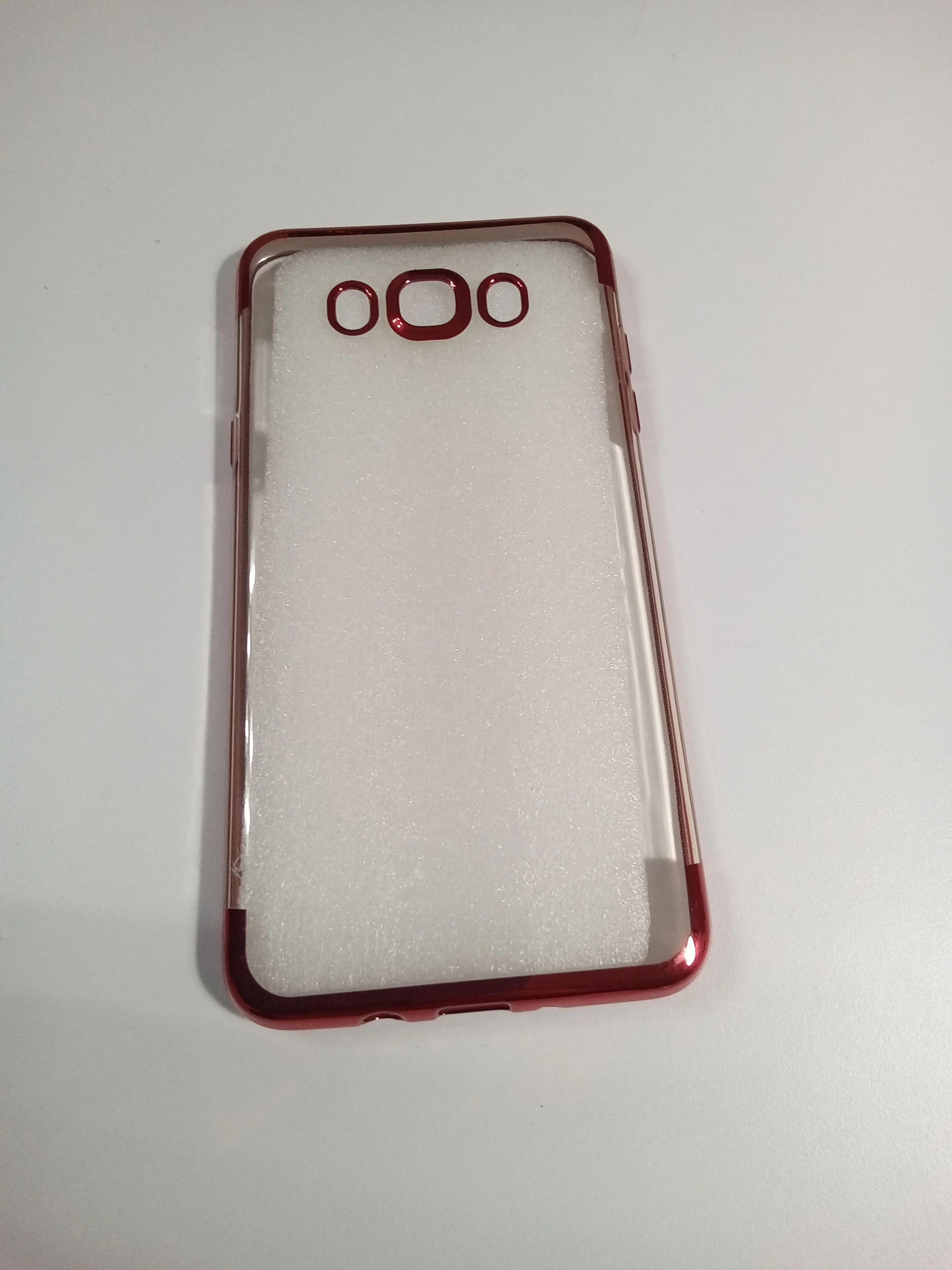 Алый чехол  SAMSUNG J7 2016