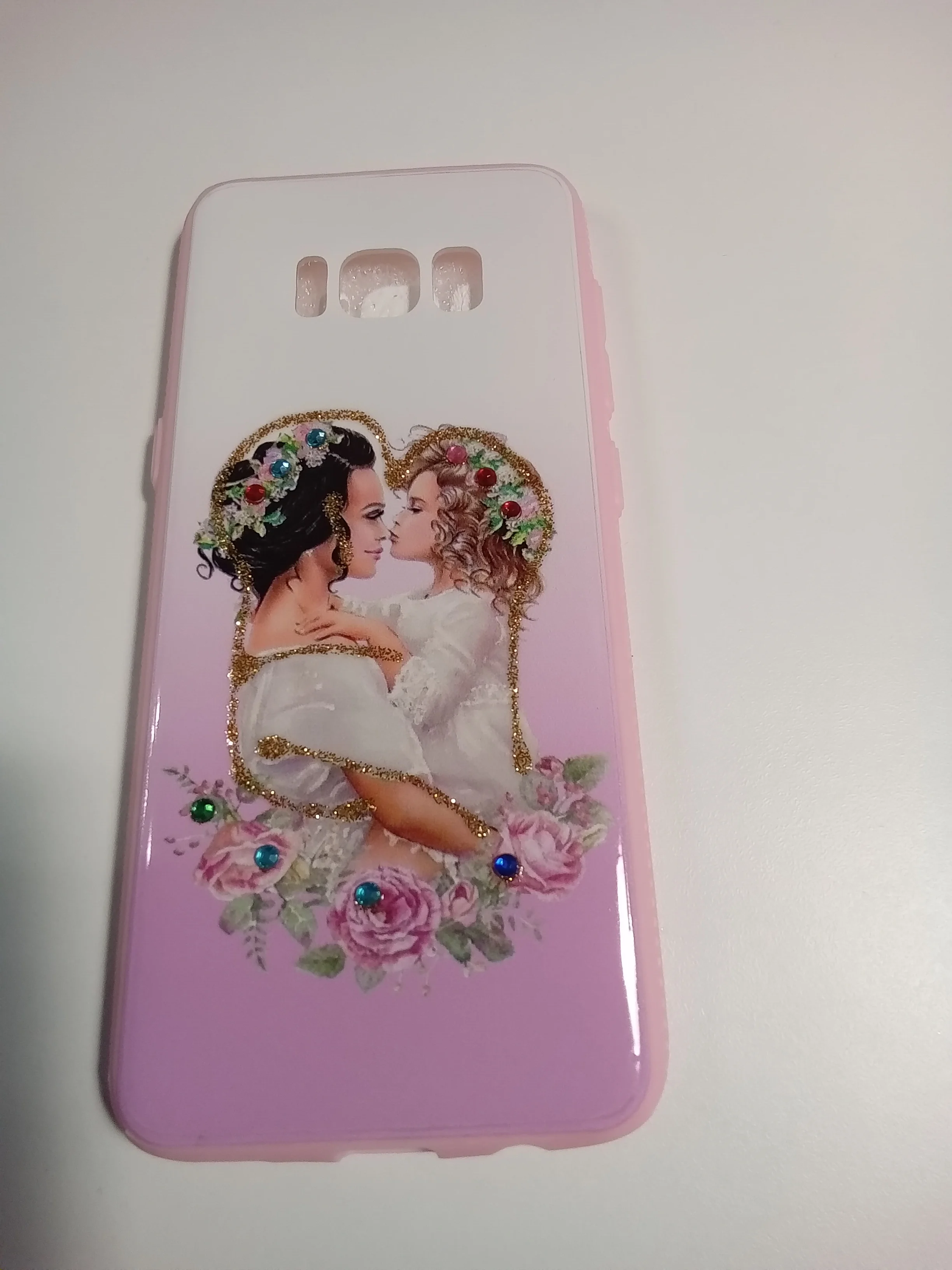 Алый чехол SAMSUNG S8 PLUS